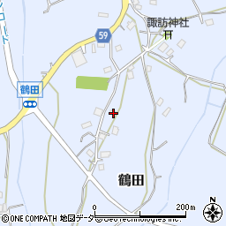 茨城県小美玉市鶴田600周辺の地図