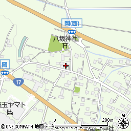 埼玉県深谷市岡3185周辺の地図