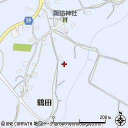 茨城県小美玉市鶴田586周辺の地図