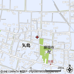 埼玉県深谷市矢島690周辺の地図