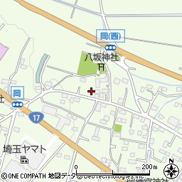 埼玉県深谷市岡3180周辺の地図