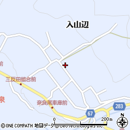 長野県松本市入山辺4642-5周辺の地図