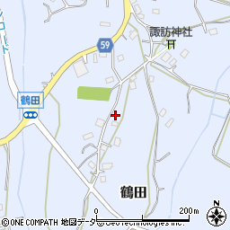 茨城県小美玉市鶴田593周辺の地図
