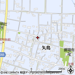 埼玉県深谷市矢島699周辺の地図