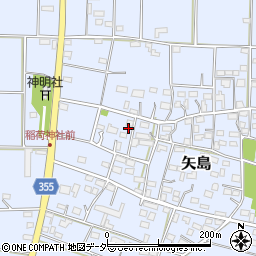 埼玉県深谷市矢島703周辺の地図