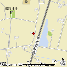 栃木県下都賀郡野木町南赤塚851周辺の地図