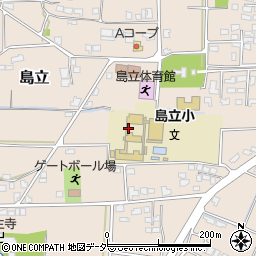 長野県松本市島立4017周辺の地図