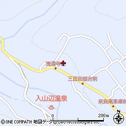 長野県松本市入山辺三反田4448周辺の地図