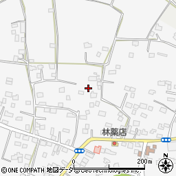 茨城県筑西市中上野791周辺の地図