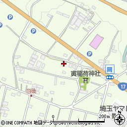 埼玉県深谷市岡1587周辺の地図