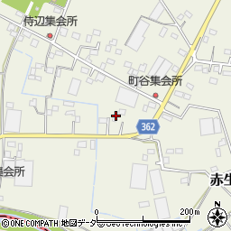 群馬県館林市赤生田本町1429周辺の地図