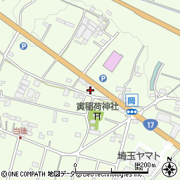 埼玉県深谷市岡1656周辺の地図