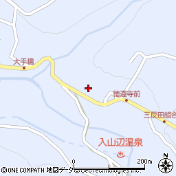 長野県松本市入山辺4479-1周辺の地図