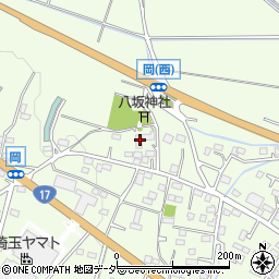 埼玉県深谷市岡3184周辺の地図