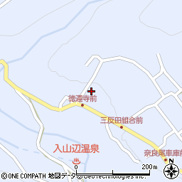 長野県松本市入山辺三反田4450周辺の地図