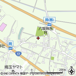 埼玉県深谷市岡3182周辺の地図