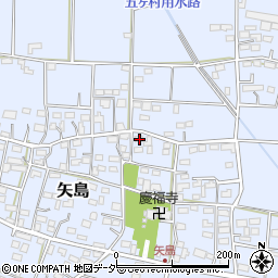 埼玉県深谷市矢島727周辺の地図