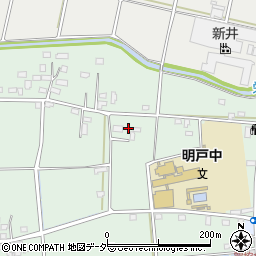 埼玉県深谷市新井13周辺の地図
