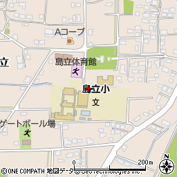 長野県松本市島立4016周辺の地図