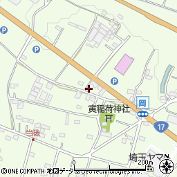 埼玉県深谷市岡1654周辺の地図