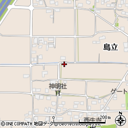 長野県松本市島立4042周辺の地図