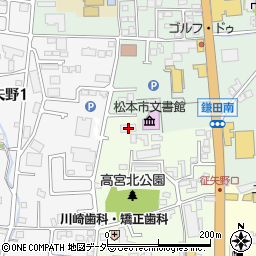 エーデルワイス鎌田周辺の地図