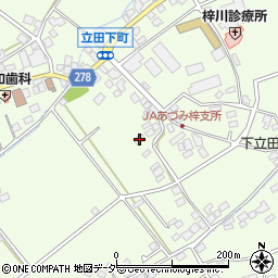 長野県松本市梓川梓2256-10周辺の地図