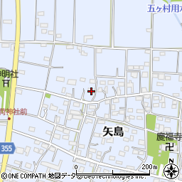 埼玉県深谷市矢島714周辺の地図