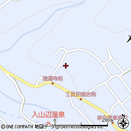 長野県松本市入山辺三反田4452-1周辺の地図