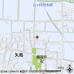埼玉県深谷市矢島662周辺の地図