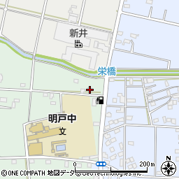 埼玉県深谷市新井674周辺の地図