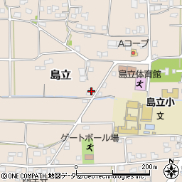 長野県松本市島立3276周辺の地図