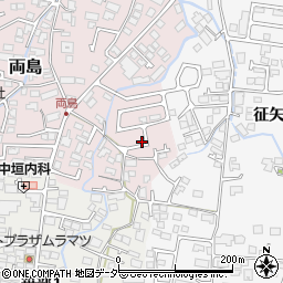 長野県松本市両島8周辺の地図