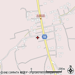 茨城県鉾田市紅葉486周辺の地図
