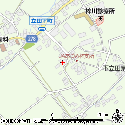 長野県松本市梓川梓2256-3周辺の地図