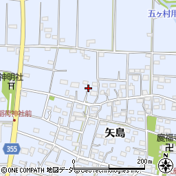 埼玉県深谷市矢島712周辺の地図