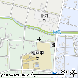 埼玉県深谷市新井684周辺の地図
