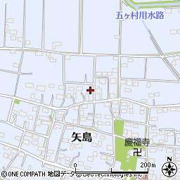 埼玉県深谷市矢島718周辺の地図
