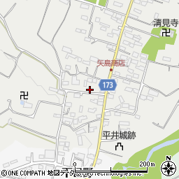 群馬県藤岡市西平井213周辺の地図