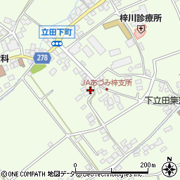 長野県松本市梓川梓2256-2周辺の地図