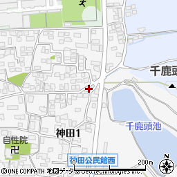 征矢商店周辺の地図