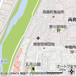 長野県松本市両島20-10周辺の地図