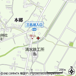 群馬県藤岡市本郷1577-8周辺の地図