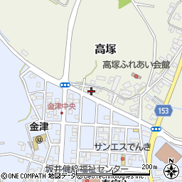 福井県あわら市高塚21-1周辺の地図
