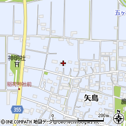 埼玉県深谷市矢島711周辺の地図