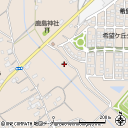 茨城県小美玉市小曽納周辺の地図