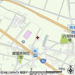 埼玉県深谷市岡1668周辺の地図