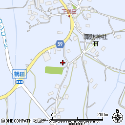 茨城県小美玉市鶴田21周辺の地図