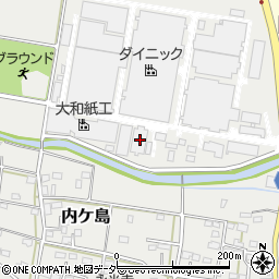 ダイニック株式会社　埼玉工場周辺の地図