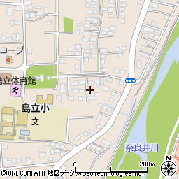 長野県松本市島立3306周辺の地図
